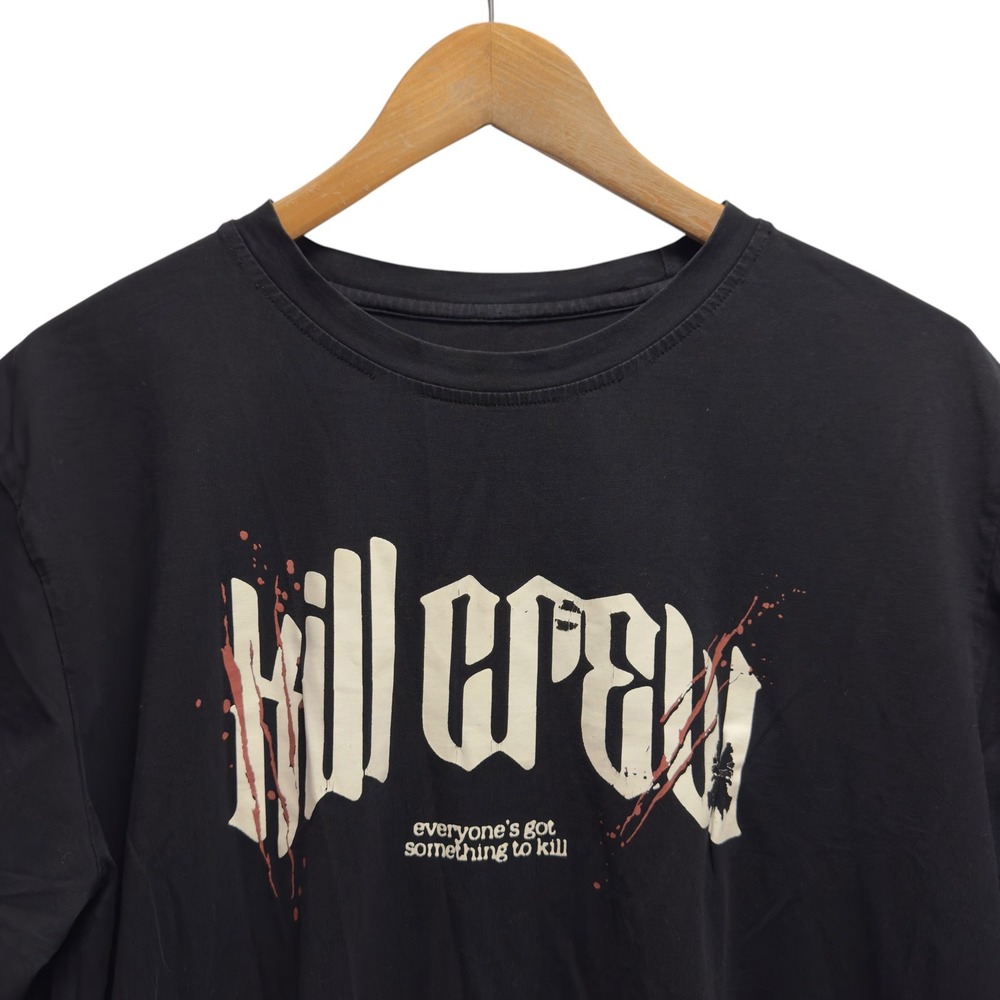 Kill Crew Men's Size XL Black Porrada Series Volume 1 T-Shirt Gym T-Shirt euc